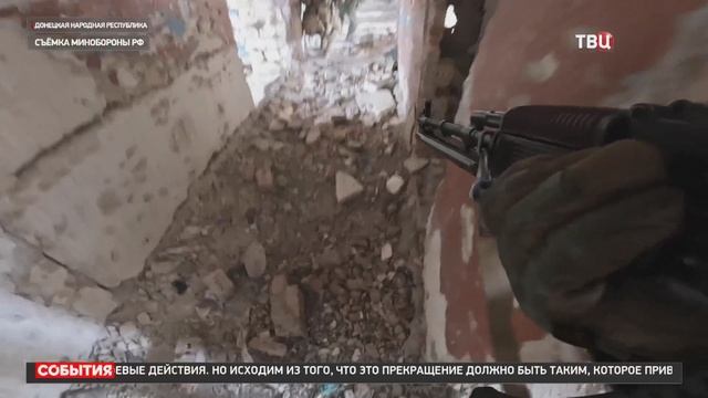 Мотострелки группировки "Север" отличились в курском приграничье / События на ТВЦ