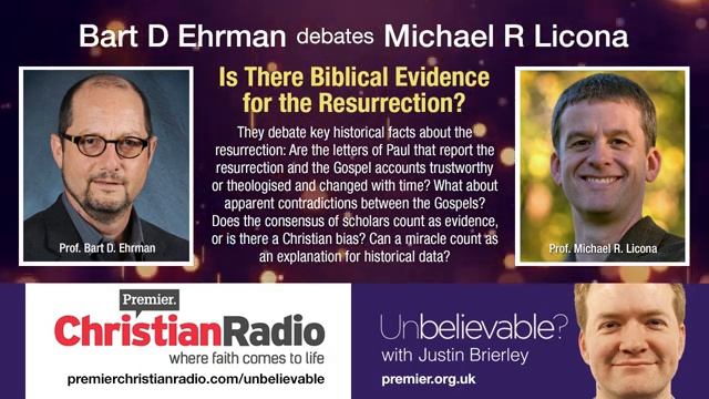 Bart Erman vs Mike Licona Debate Ressurection