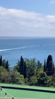 Видовая терраса в отеле "Вилла Олива-Арт". Крым. Утёс