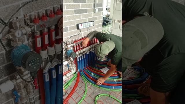 Зональное управление теплыми полами.