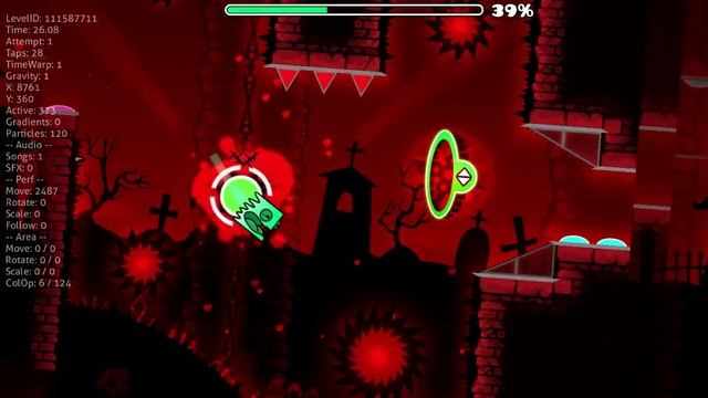 Фонк уровень в Geometry Dash.