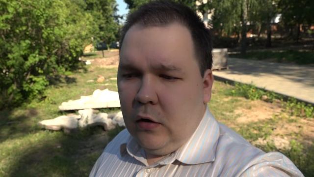 Вандализм властей в городе Ельце. Детский парк.