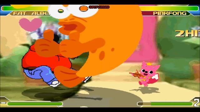 AC's Nut GAMES | MUGEN Req Match Series - Fat Albert X vs Pinkfong