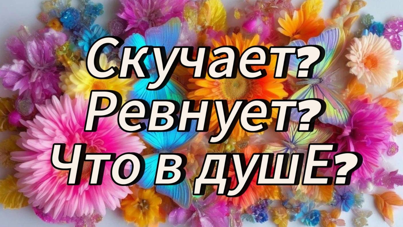 Скучает?Ревнует? Что в душЕ?