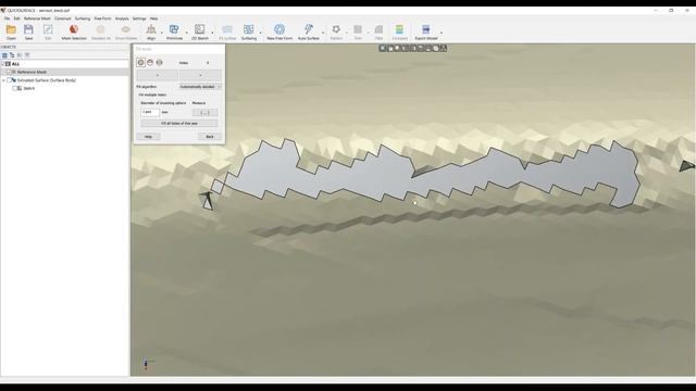 QS Tutorials_ Fill mesh holes