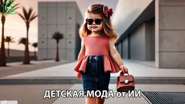 Мода для маленьких детей от ИИ (238) Для настроения и вдохновения 👶🏻❣️🤗