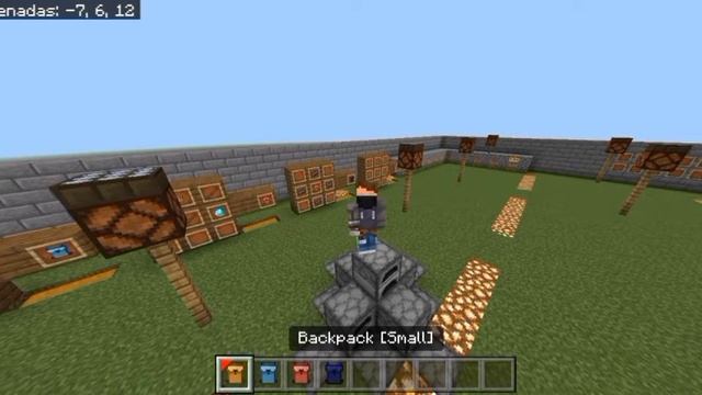 Mochilas Addon Para Minecraft Bedrock 1.19 🎒 #minecraft