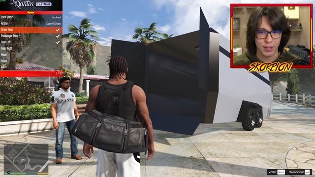 ENCONTREI UM TESLA CYBERTRUCK ABANDONADO NO GTA 5!!