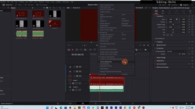 MEDIA OFFLINE - How to RELINK Media in DaVinci Resolve in Punjabi |Hindi | #editingskills #davinci