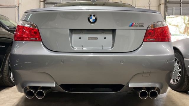 2006 BMW M5 VIN: WBSNB93516B582286 Exhaust note Video