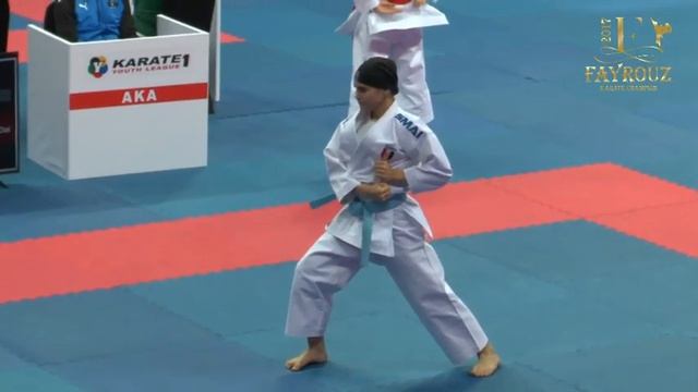 Anan Dai - Fayruz Ahmed (Egypt) - Karate Female Kata  WKF Karate 1 Youth League Fujairah 2024