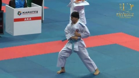 Anan Dai - Fayruz Ahmed (Egypt) - Karate Female Kata WKF Karate 1 Youth League Fujairah 2024