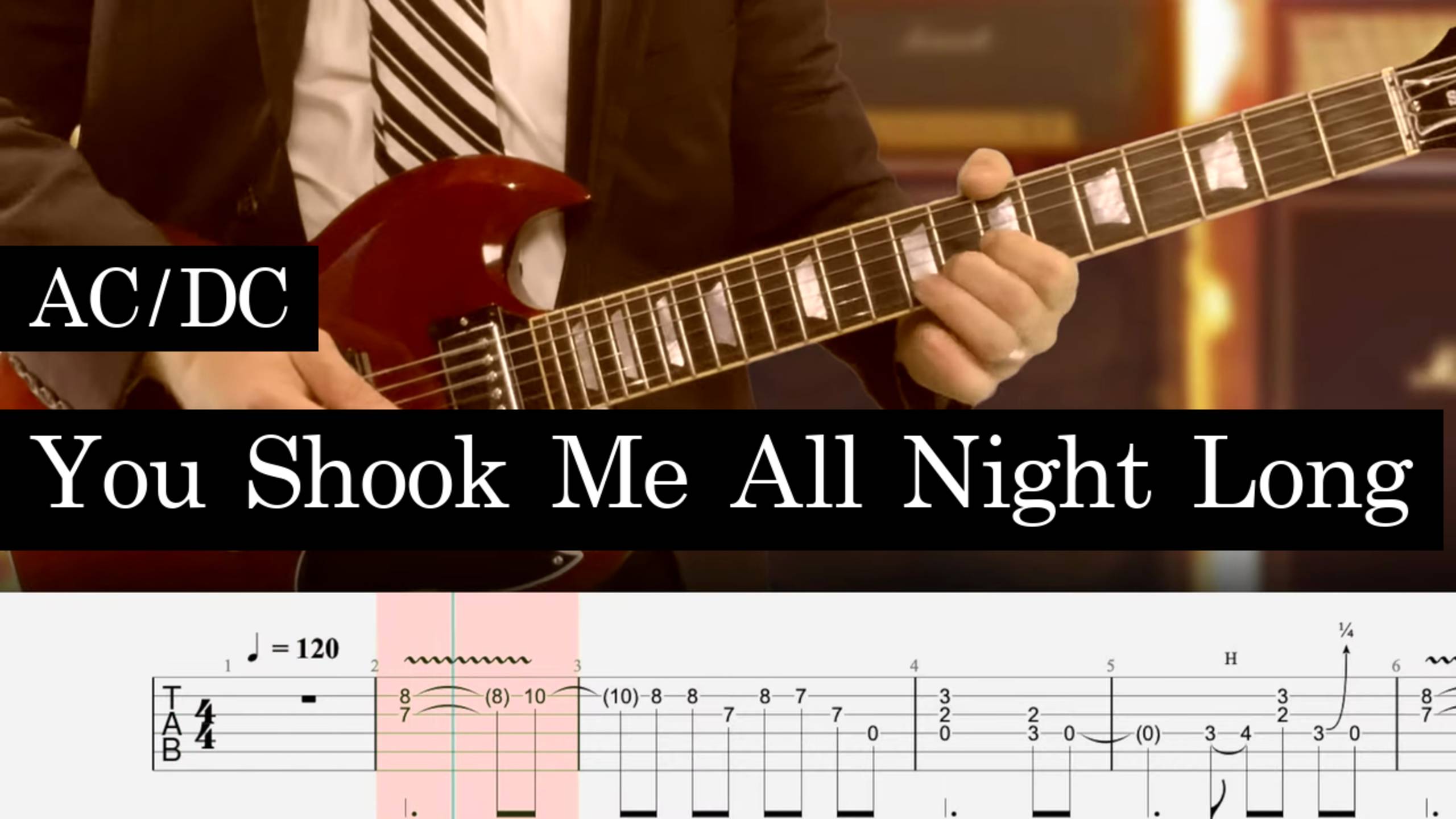 AC⧸DC - You Shook Me All Night Long