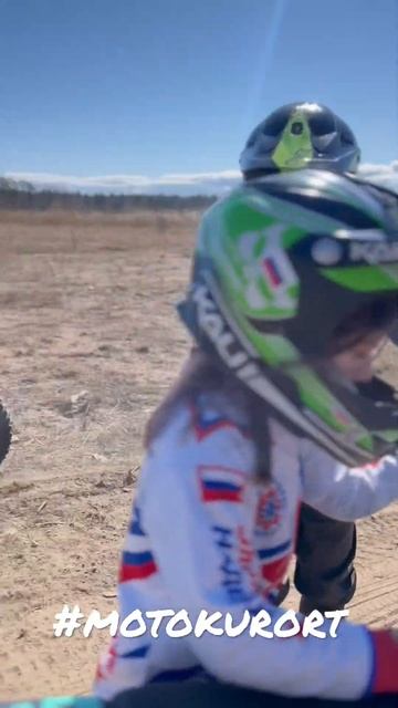Обучение детей управлению питбайком #shorts #motorcycle #pitbike #gopro #motokurort
