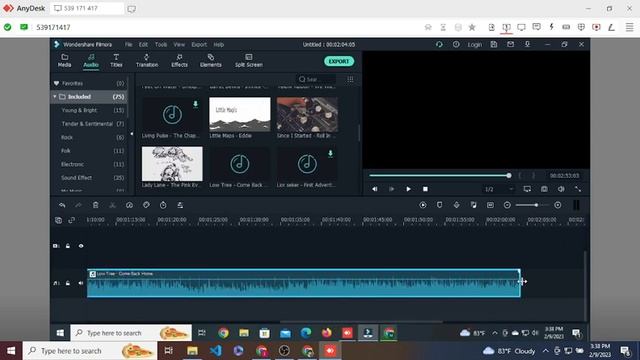 video Editting part  3 by wondershare filmora