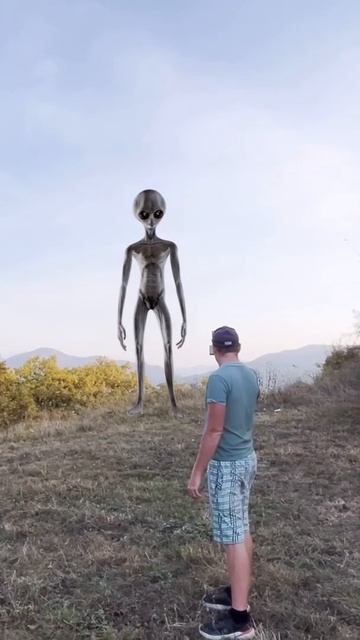 We managed to capture this alien #ufo #new #reels