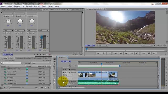 Adobe Premiere CS6: Corrección de Sonido