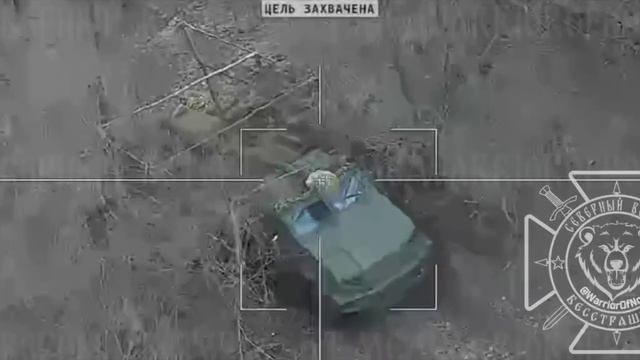 Уничтожение барражирующим боеприпасом «Ланцет» украинской 155-мм САУ «Богдана» на шасси Tatra Ph...