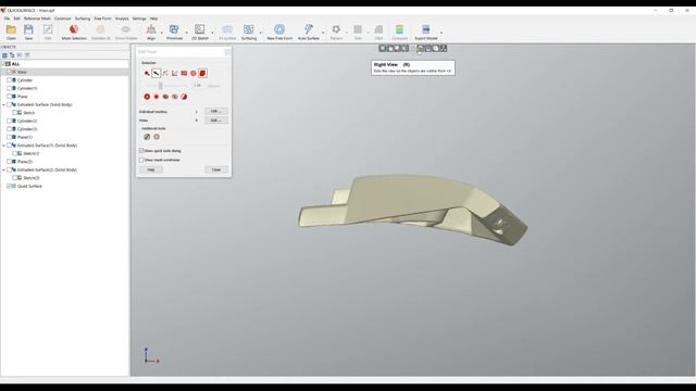 QS Tutorials_ Split mesh