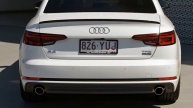 2017 Audi A4 B9 8W MY18 S Line S Tronic Quattro White 7 Speed Sports Automatic Dual Clutch Sedan