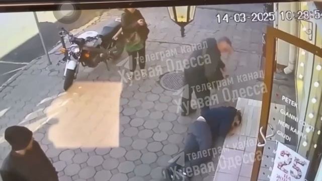 Момент убийства активиста Демьяна Ганула