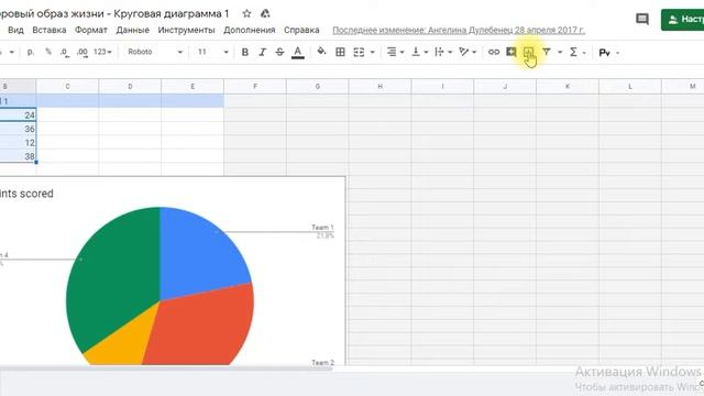 Обзор возможностей Google Sheets (таблицы)