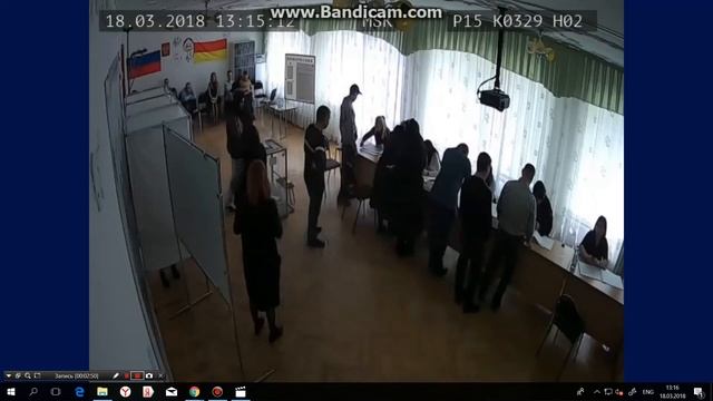 карусель на выборах президента в Северной Осетии 2018 видео 3