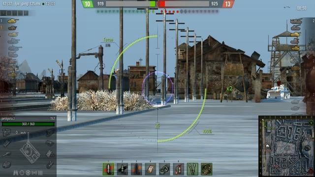 WOT T 67 тащит бой #2