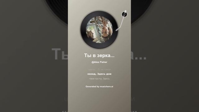 Ты в зеркало смотри...