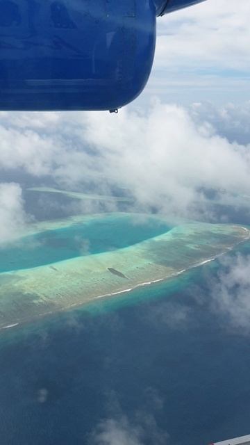 Гидроплан мальдивский, лечу на резорт  🛩