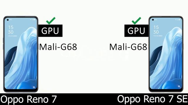 Oppo Reno 7 5G vs Oppo Reno 7 SE 5G