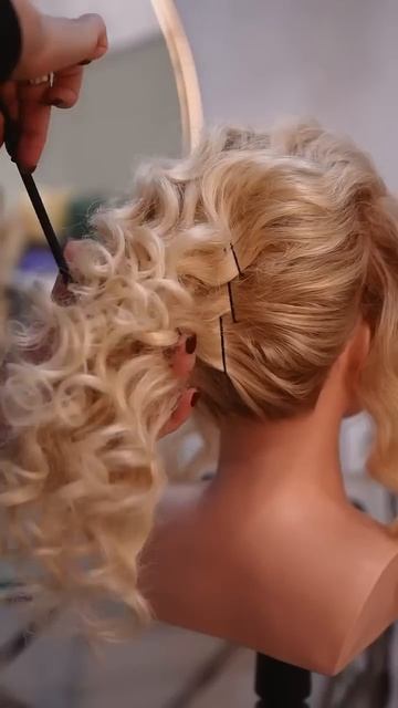 Самый красивый текстурный пучок для невесты #hairstyle #hairtok #hairtutorial #hair #beauty