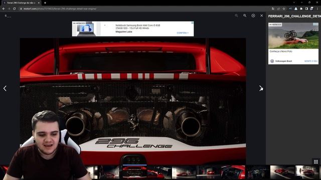 FERRARI 296 CHALLENGE DIZ NÃO AO HÍBRIDO! PENA QUE NÃO PODE ANDAR NAS RUAS!