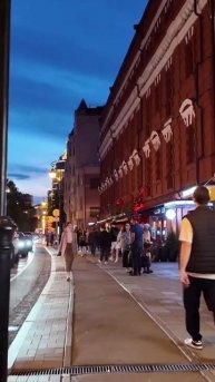 Ночная прогулка по Москве 🌙 | Тусовочные улицы, роскошные автомобили и ночная жизнь #ночнаяжизнь