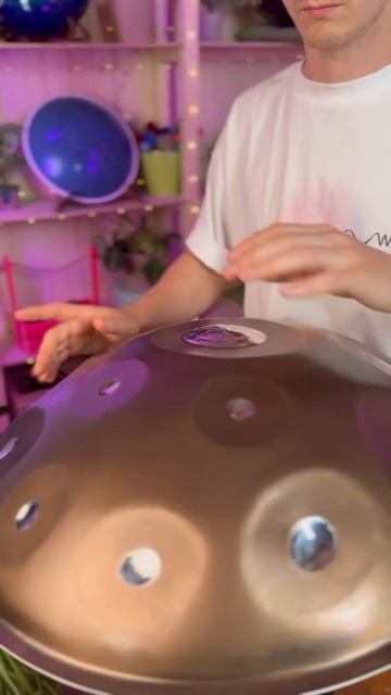 Звучание двухстороннего хэндпана Pygmy F# 18 нот / #kosmosky #hang #ханг #handpan #хэндпан