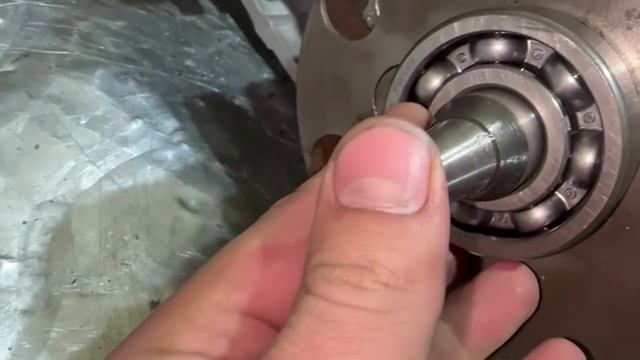 Двигатель Ява Jawa 350/360 тест 13.03.2025 после ремонта (г. Скопин, Рязанская обл)