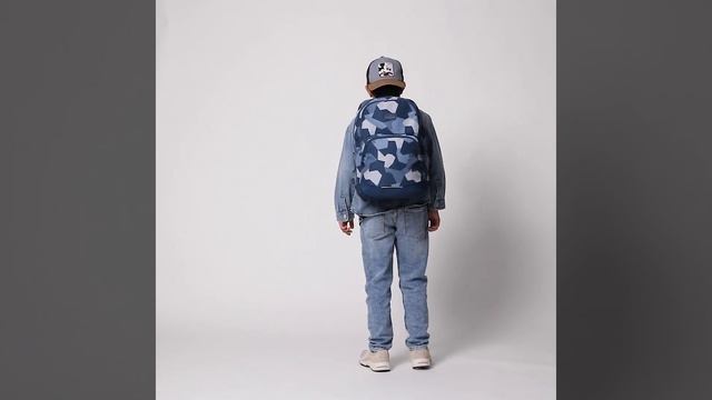 【ベックマン】SPORT Junior - Blue Camo / ノルウェーの国民的リュックブランドBECKMANN NORWAY