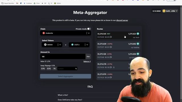 Best Swapping Tool Ever? DeFiLlama Meta Dex Aggregator