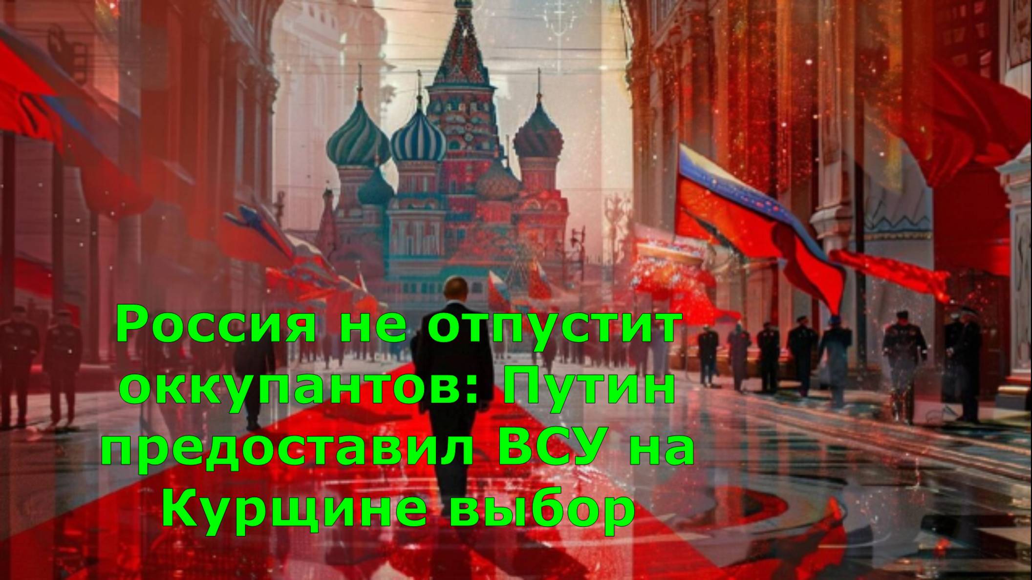 Россия не отпустит оккупантов: Путин предоставил ВСУ на Курщине выбор