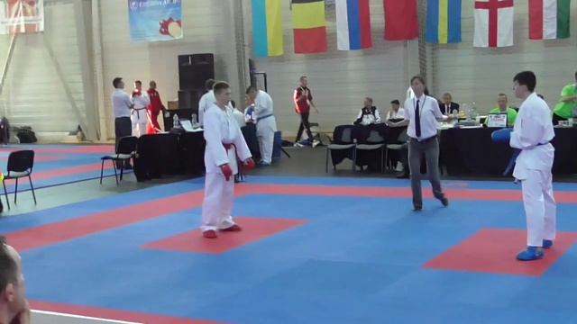 Kumite Male AKA Dorosh Ua - AO / 42nd FEW European Wadokai Karate Championship