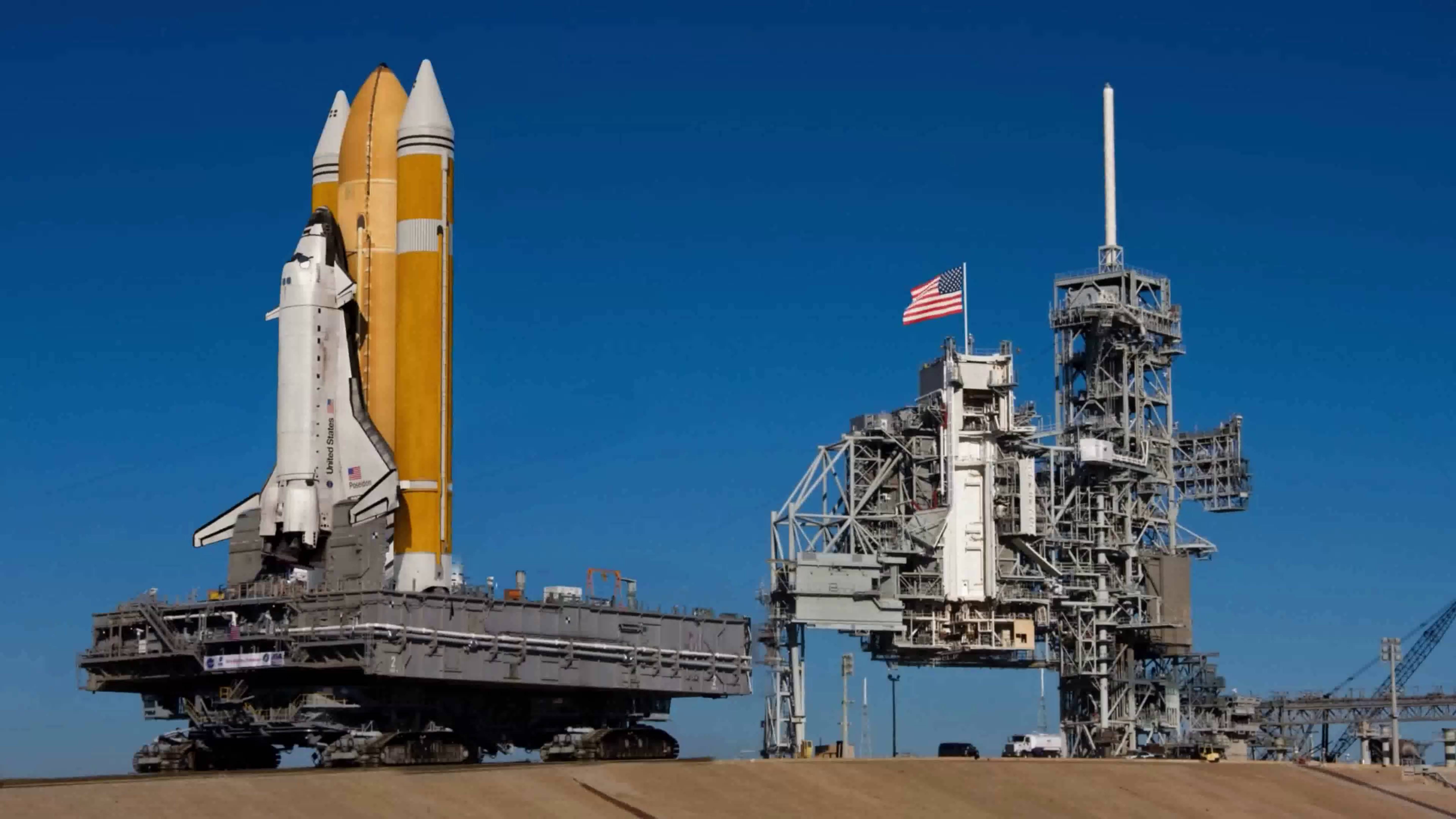 AI-хроника NASA: запуск и приземление корабля "Poseidon", мыс Канаверал (4К)