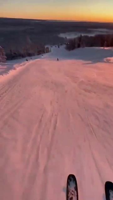 лыжи