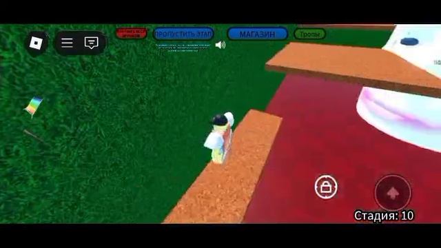 Снова убегаю от головы в Роблоксе