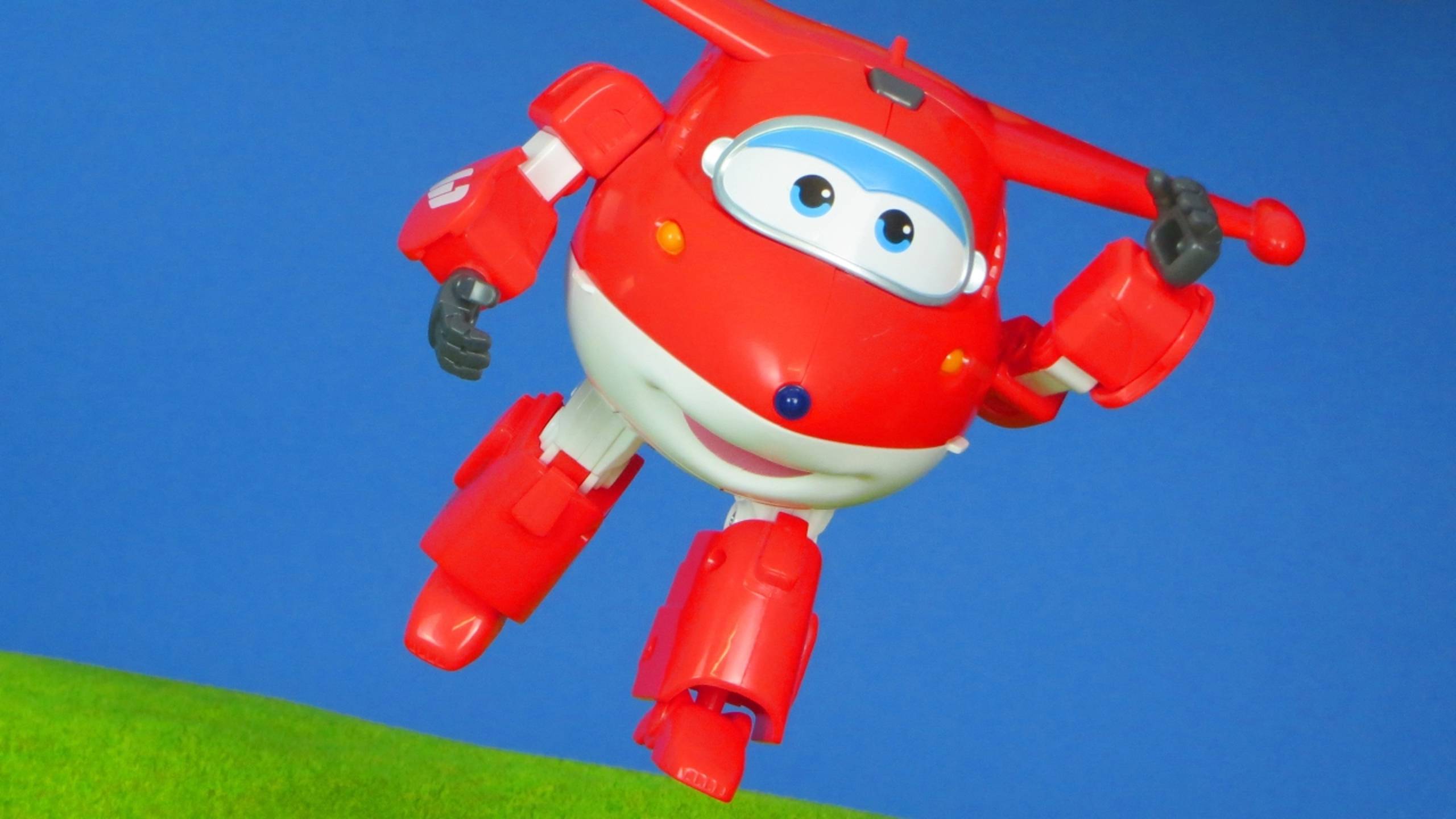 Самолет-трансформер Super Wings Jett для детей