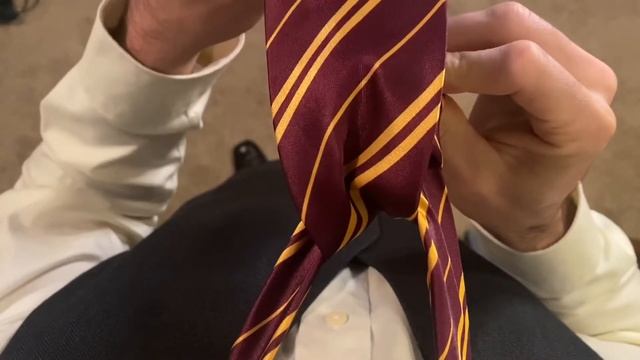 Harry Potter Costume - How to Tie His Tie