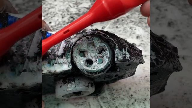 Name this car🚗 and win 678$😱💰 _ ASMR  cleaning video _ ASMR car cleaning video🧽