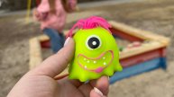 Милена и волшебный мир песка: веселье на свежем воздухе!