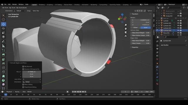 sci fi hover bike ( Time Laps )/Blender / Davinci Resolve