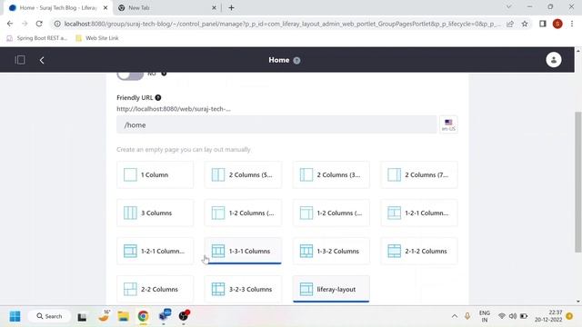 How to Create Layout Template in Liferay Step By Step Using Liferay Developer Studio |Suraj Kushwah