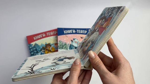 Серия «Книга-театр» — это маленькие домашние представления на вашем столе.